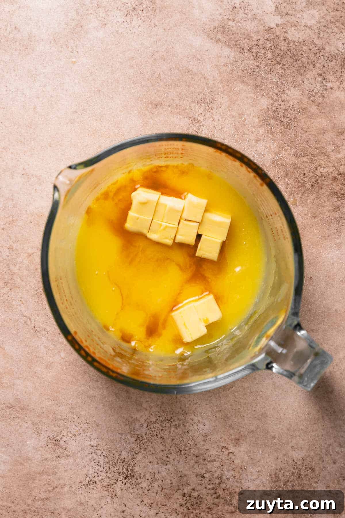 Lemon Curd Recipe: Homemade, Smooth, Zesty 6 A glass bowl with the cooked lemon curd before stirring in the butter and vanilla.