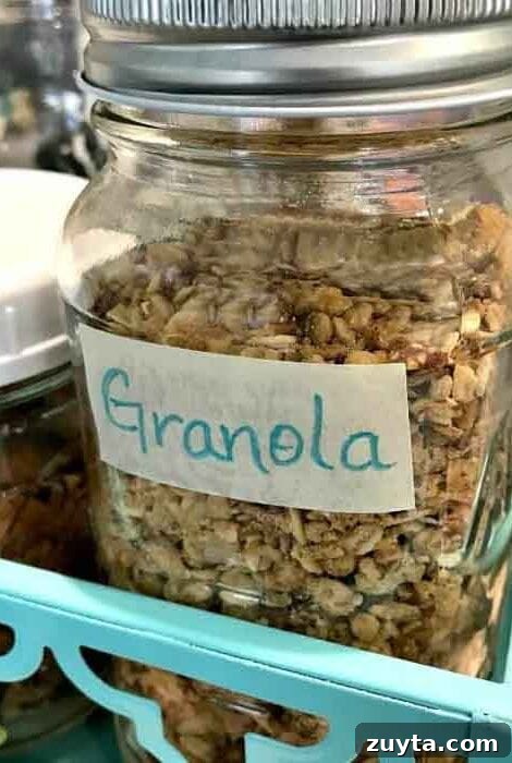 Over 60 Free Printable Labels for Home Organization 10 jar with hand written label