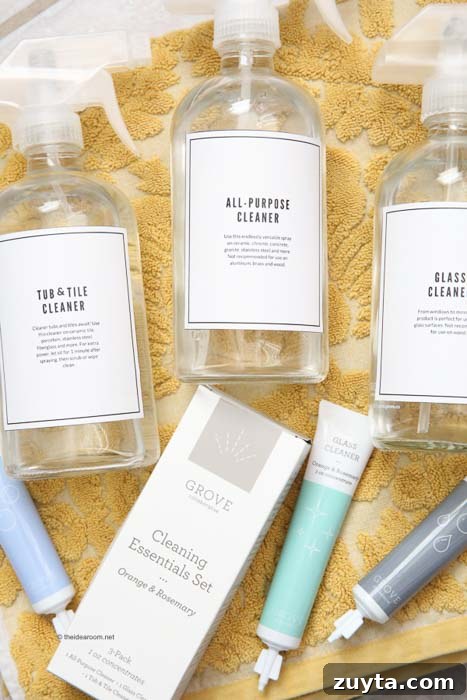 Over 60 Free Printable Labels for Home Organization 15 printables for labeling cleaning products