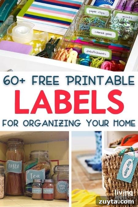 Over 60 Free Printable Labels for Home Organization 20 60 free printable labels for organizing your home