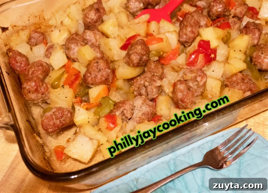 Baked Sausage And Potatoes Recipe