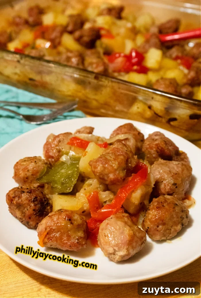 Baked Sausage And Potatoes Recipe
