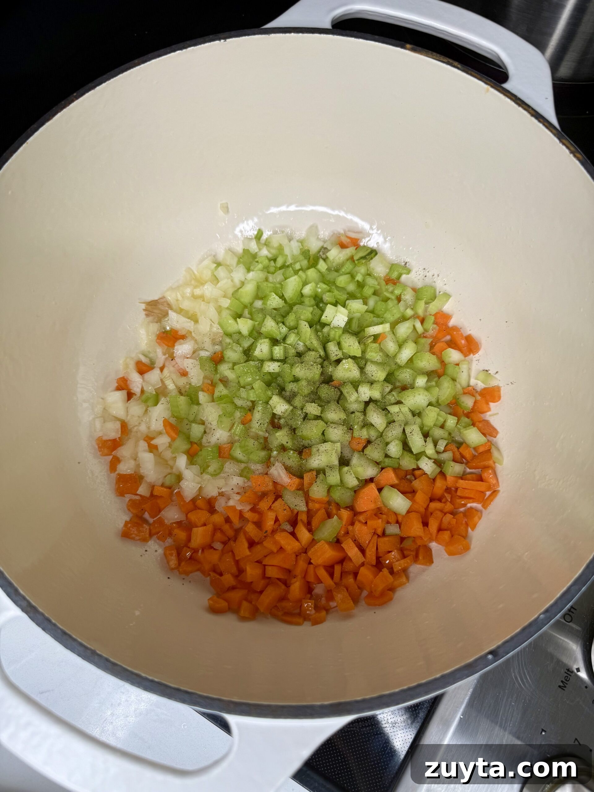 Heavy-duty cast iron Dutch oven showing even heat retention