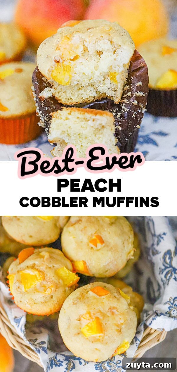 Peach Muffins with Crumble Topping Recipe 9 fruity breakfast or snack