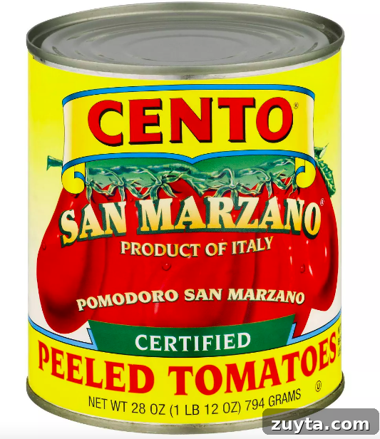 San Marzano, whole, peeled tomatoes. San Marzano, whole, peeled tomatoes.