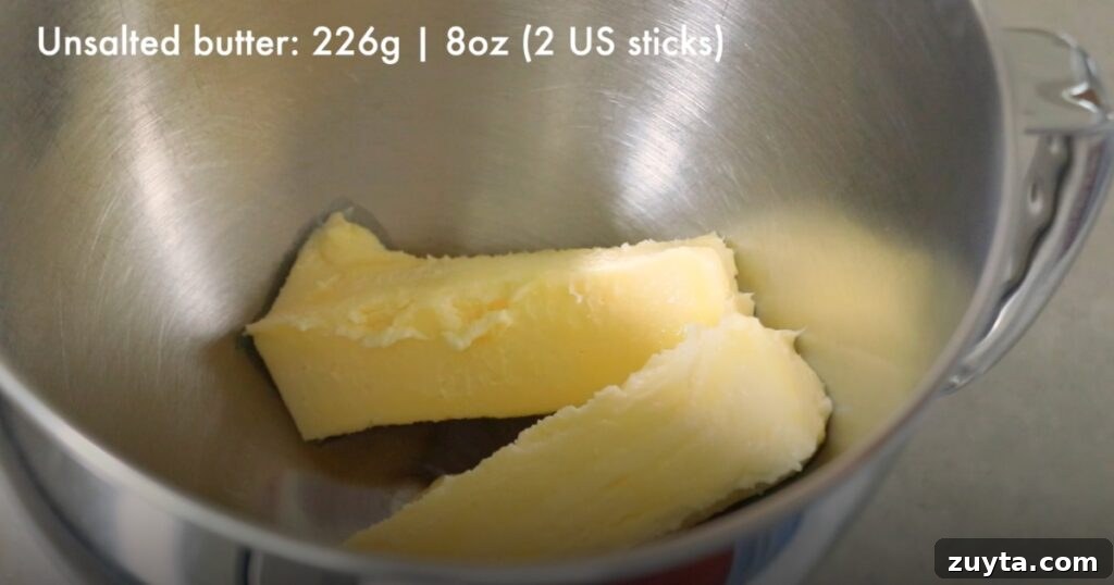 Slice-and-Bake Icebox Cookies Recipe 3 soft butter in a bowl