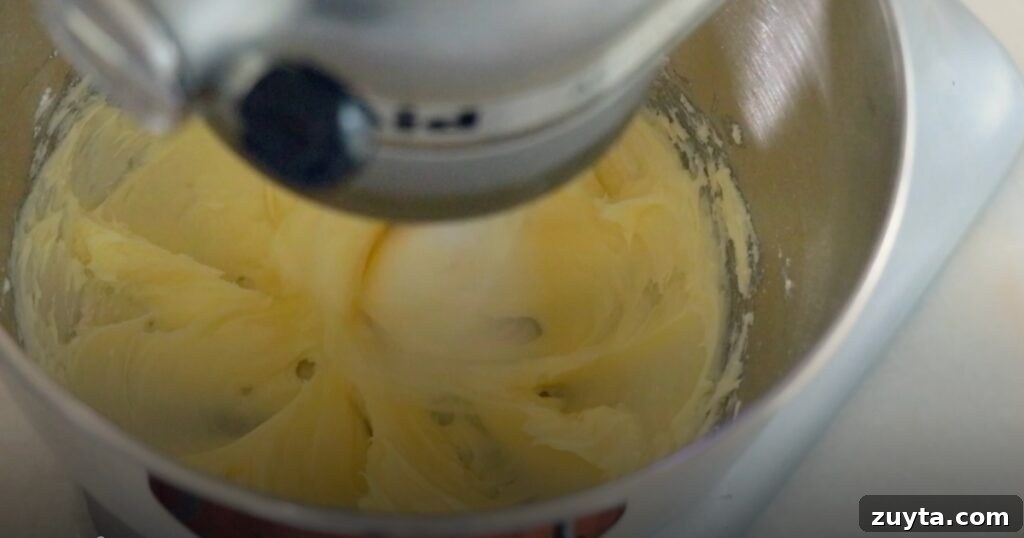 Slice-and-Bake Icebox Cookies Recipe 4 mixing butter and sugar to make cookie dough