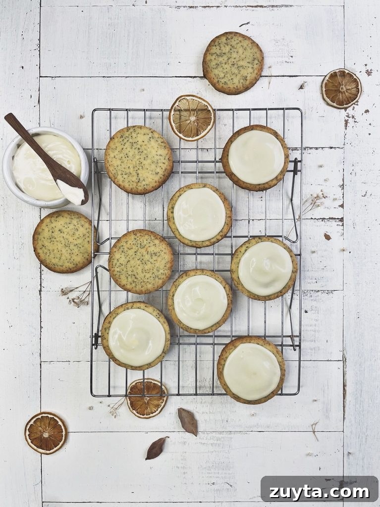 Lemon Poppy Seed Shortbread Cookies 5 Lemon and poppyseed shortbread