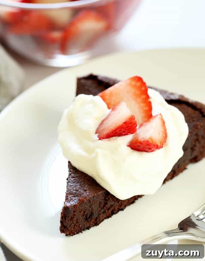Irresistible Gluten-Free Chocolate Recipes for Every Craving 16 A flourless chocolate cake is one of those restaurant-style desserts that it's tempting to think is too fussy to make at home. It's naturally gluten free, and you can whip one up at home any time!