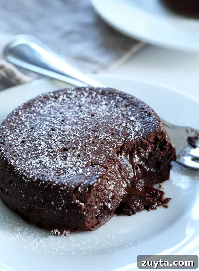 Irresistible Gluten-Free Chocolate Recipes for Every Craving 7 Restaurant-style gluten free chocolate lava cakes with a warm, gooey center. For your Valentine, or any time!