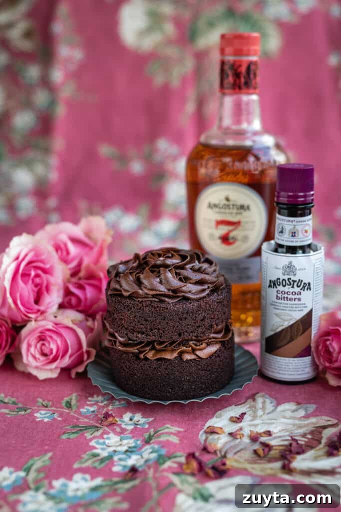 Decadent Chocolate Cake for Two Recipe 6 img 28348 5