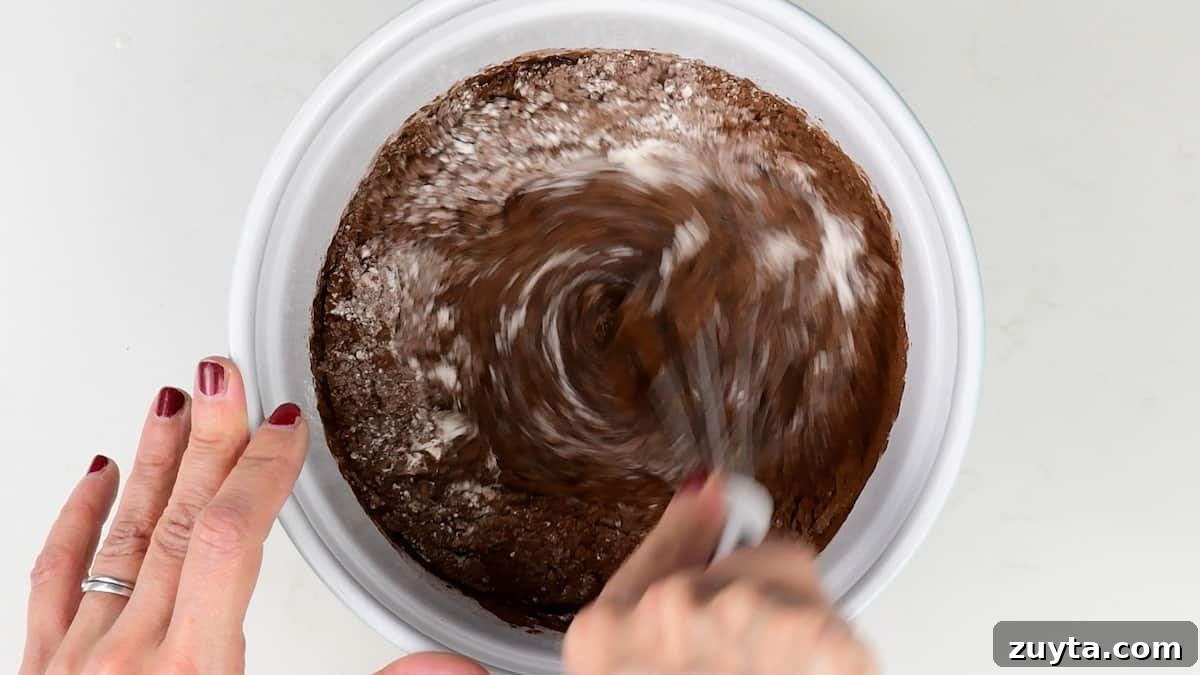 Decadent Chocolate Cake for Two Recipe 8 img 28348 7