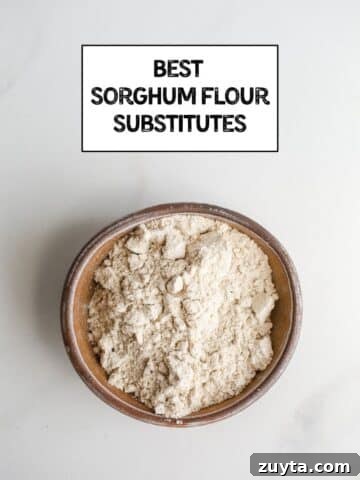 A bowl of sorghum flour.