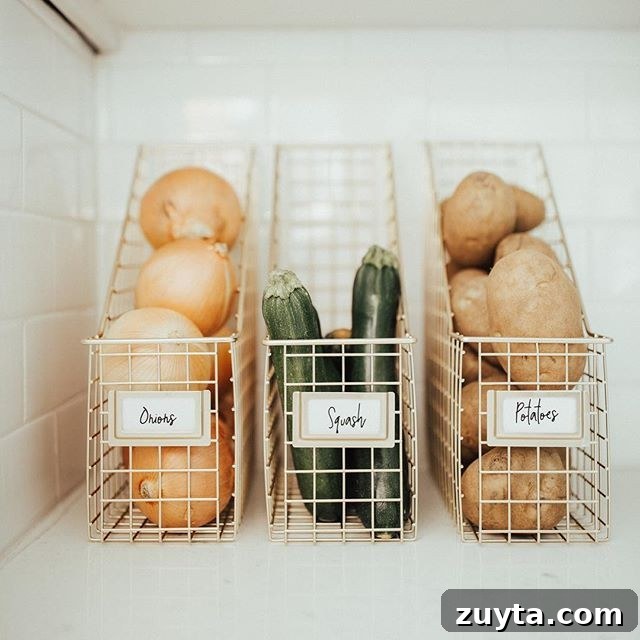 16. Magazine Holders for Veggies