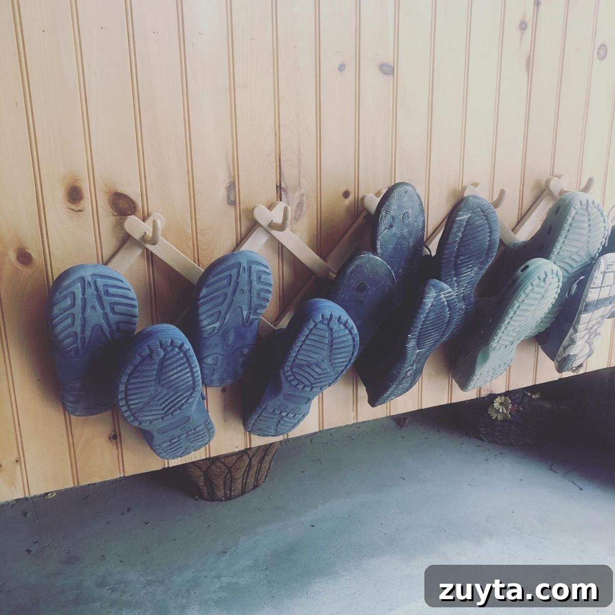 21. Accordion Shoe Rack