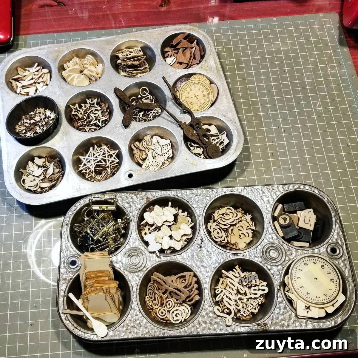 24. Muffin Tin Organizers