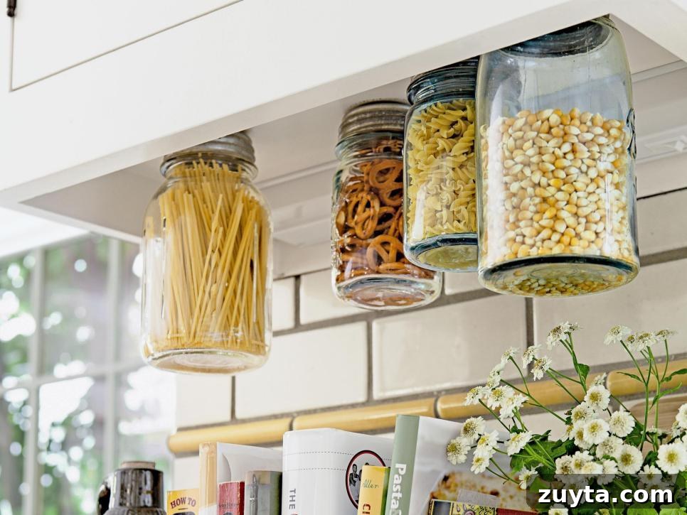 3. Glass Jars for Food Storage