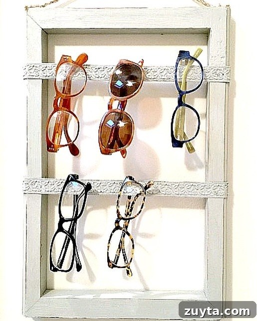 8. Eyeglass Storage Rack
