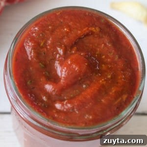 Easy & Thick Pizza Sauce {No-Cook Recipe}