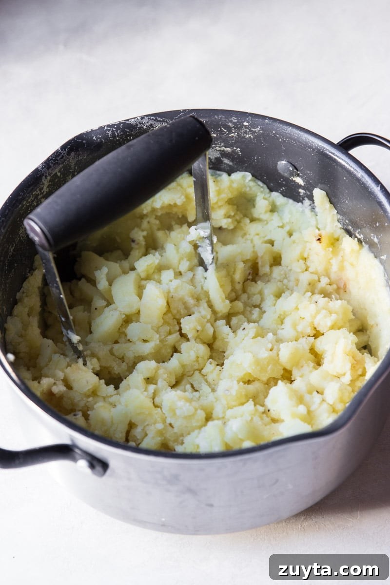 Creamy Roasted Garlic Mashed Potatoes 5 Mashed potatoes with chives