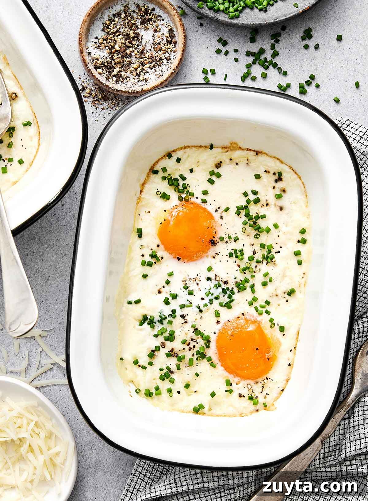 Over 60 Mediterranean Diet Recipes for Every Meal 17 Step three of shirred eggs: Bake the eggs.