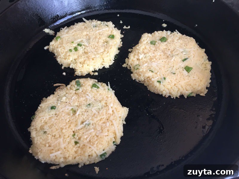How to Grill Glazed Chicken Thighs on the Big Green Egg 8 Couscous cakes