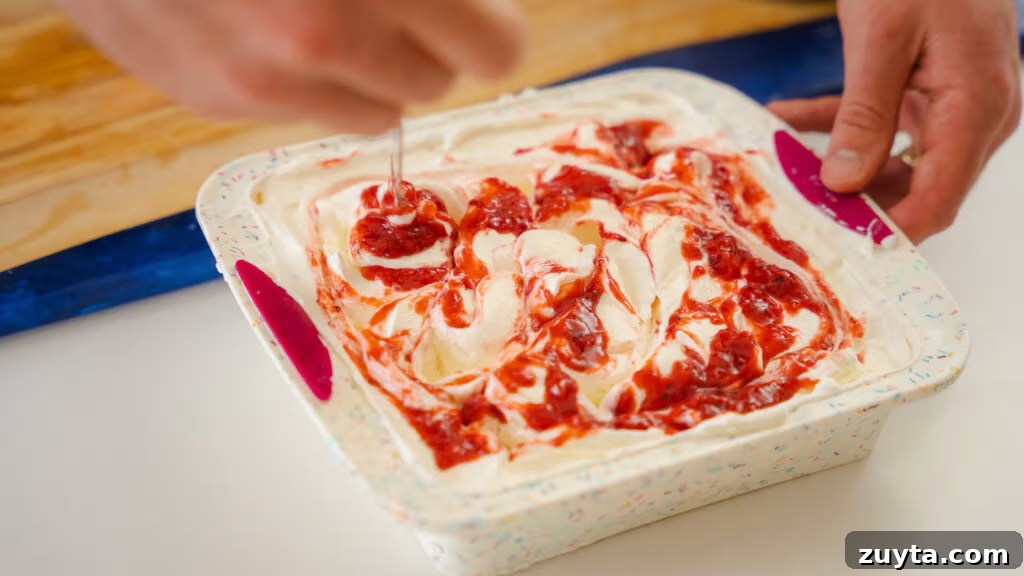 No Bake Strawberry Cheesecake Layers