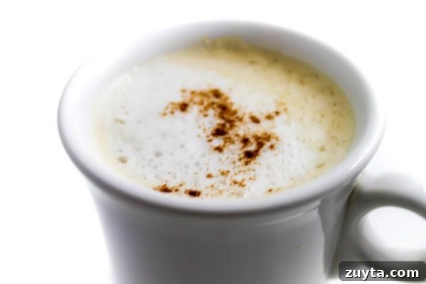 Wholesome Maple Syrup Recipes for Sweet and Savory Dishes 4 Maple cappuccino in a cup