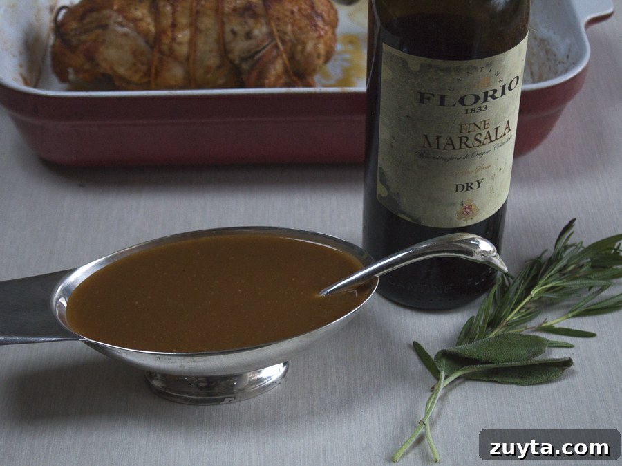 Creamy Marsala Turkey Gravy for Thanksgiving 3 11-16-16-turkey-gravy-11