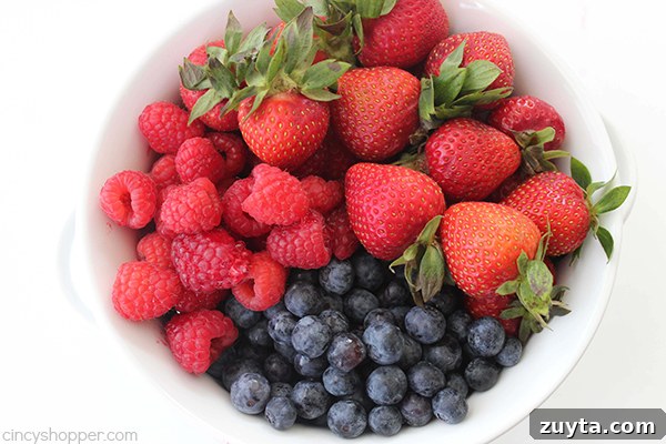 Creamy Berry Cheesecake Salad Recipe 6 Berries for Berry Cheesecake Salad