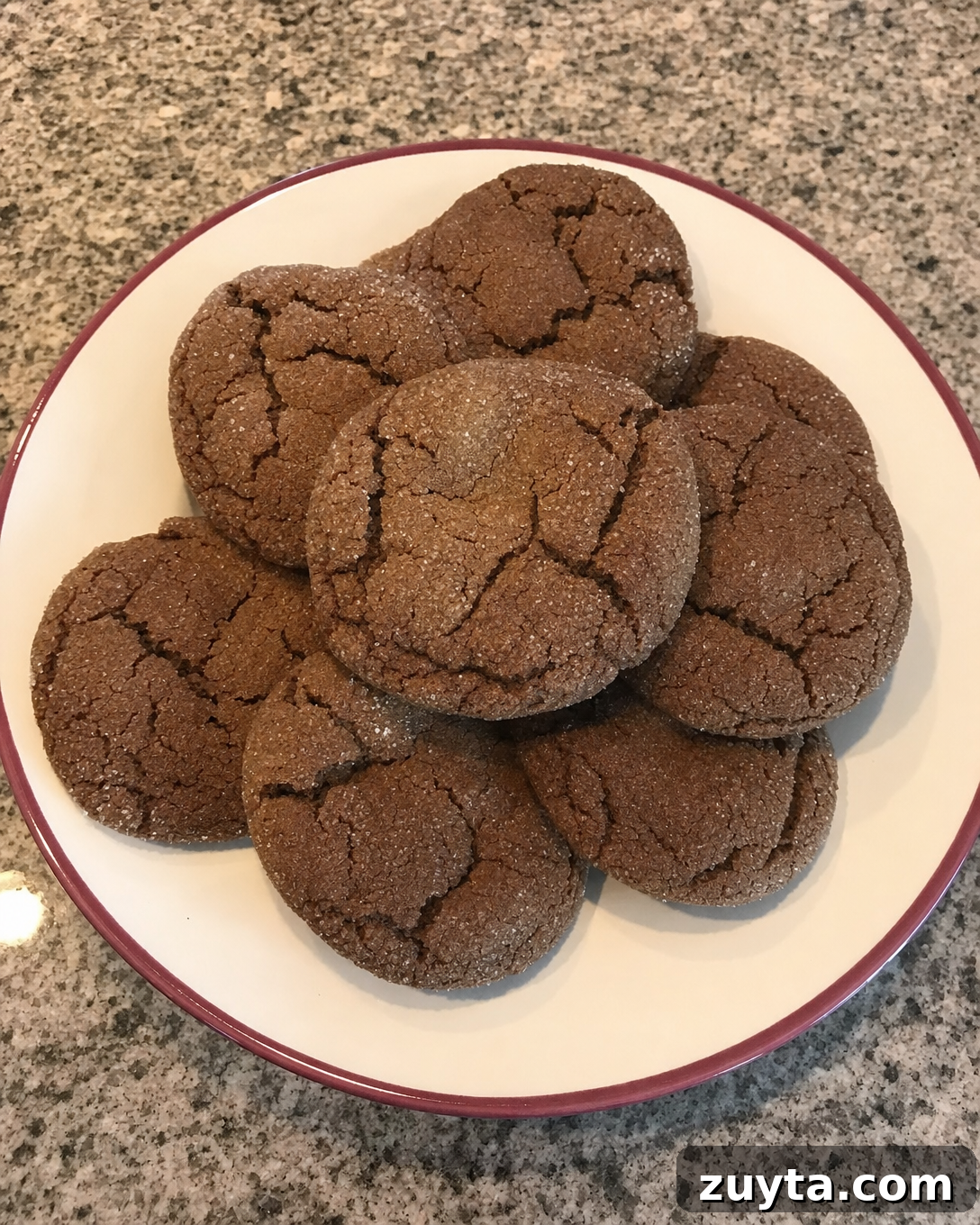 Classic Chewy Molasses Cookie Recipe 2 Old-Fashioned Molasses Cookies