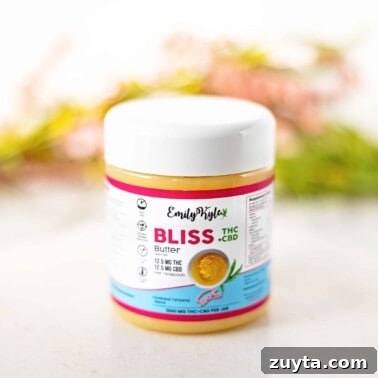 A picture of Bliss Cannabutter for sale.