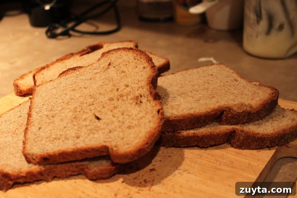 Sliced Dulce de Leche and Agave Multigrain Loaf
