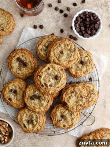 Maple Syrup Chocolate Chip Cookies