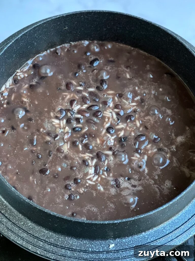 Congrí: Cuban Black Beans and Rice Recipe 2 Bowl of congri Cuban black beans and rice