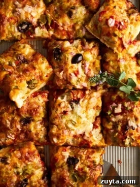 Dinner roll sheet pan pizza.
