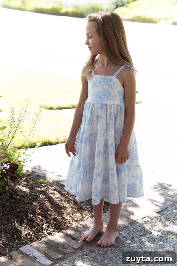 Mille Feuille Ruffled Dress Sewing Pattern 5 Mille Feuille Dress Pattern