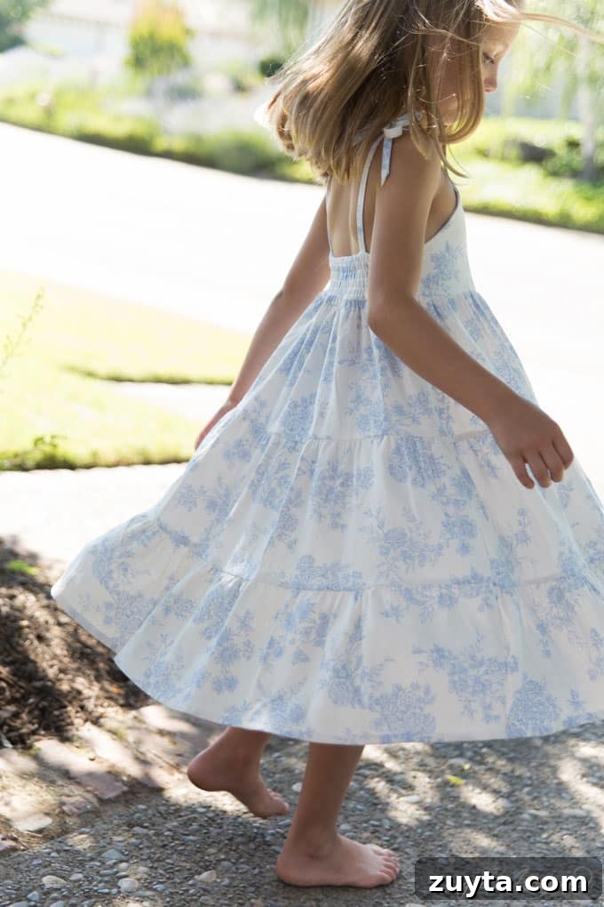 Mille Feuille Ruffled Dress Sewing Pattern 8 Mille Feuille Dress Pattern