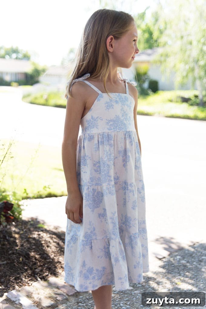 Mille Feuille Ruffled Dress Sewing Pattern 9 Mille Feuille Dress Pattern