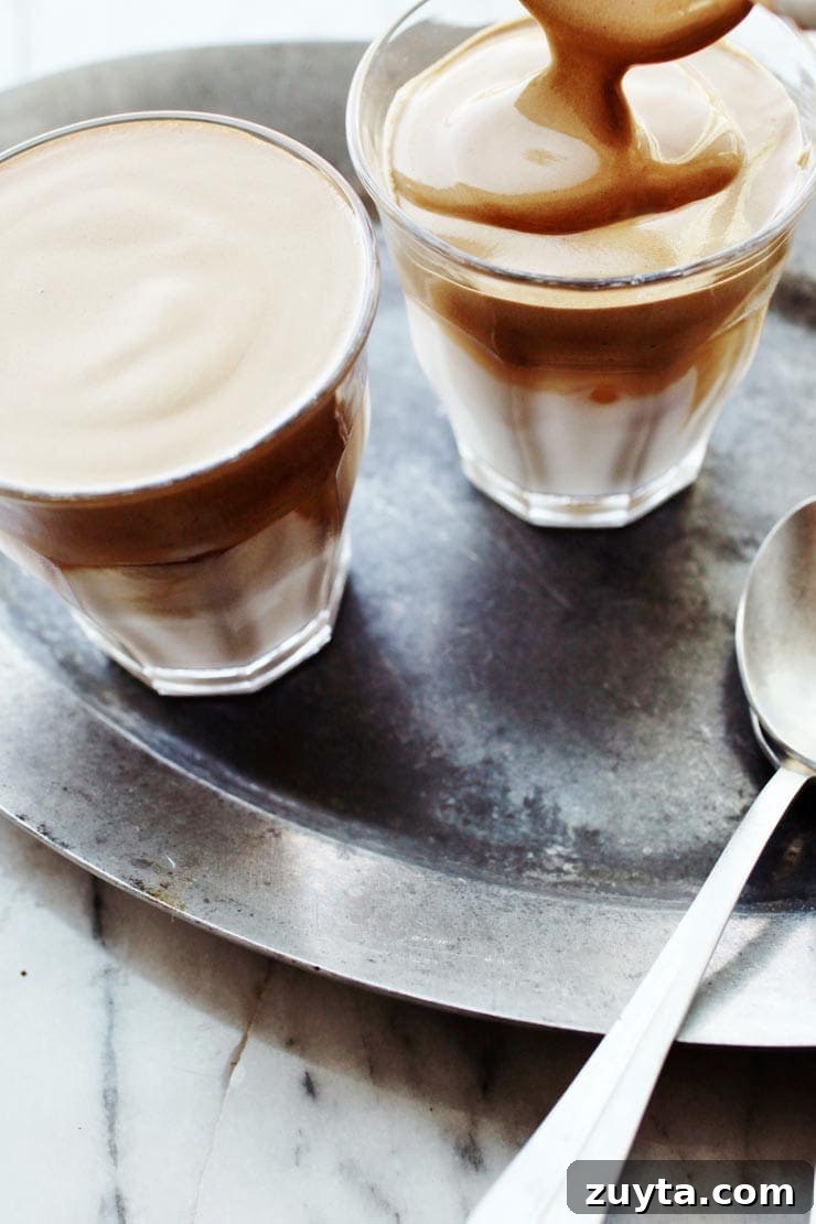 How to Make Dalgona Coffee: Whipped Instant Coffee 14 Thick whipped coffee foam