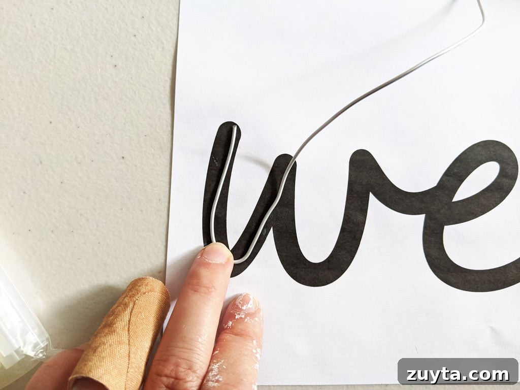 DIY Wired Word Signs Tutorial and Free Template 4 img 81365 3