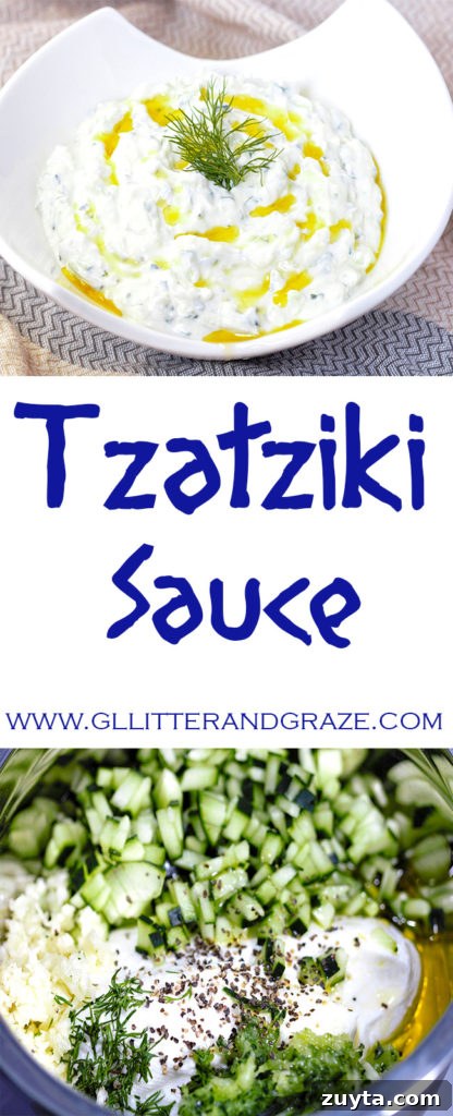 Authentic Greek Tzatziki Sauce: Creamy Yogurt-Dill Dip 8 tzatziki sauce