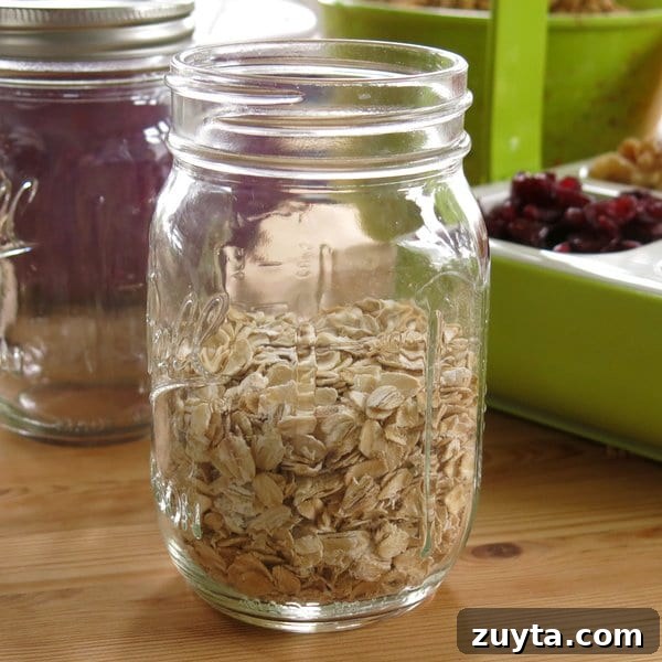 Overnight Oats in a Jar