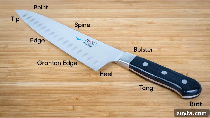 knife, roasting