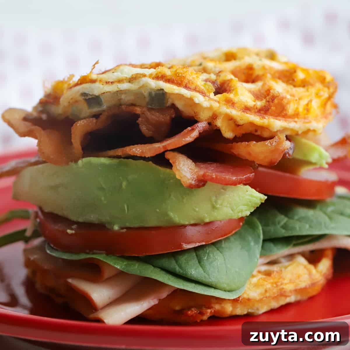 How to Make a Classic Turkey Club Sandwich 4 chaffle sandwich recipe
