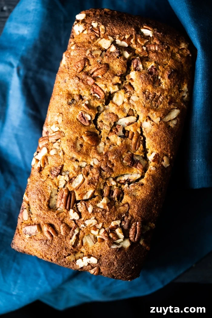 Keto Banana-Style Bread (Gluten and Grain Free) 4 Freshly baked mock keto banana bread